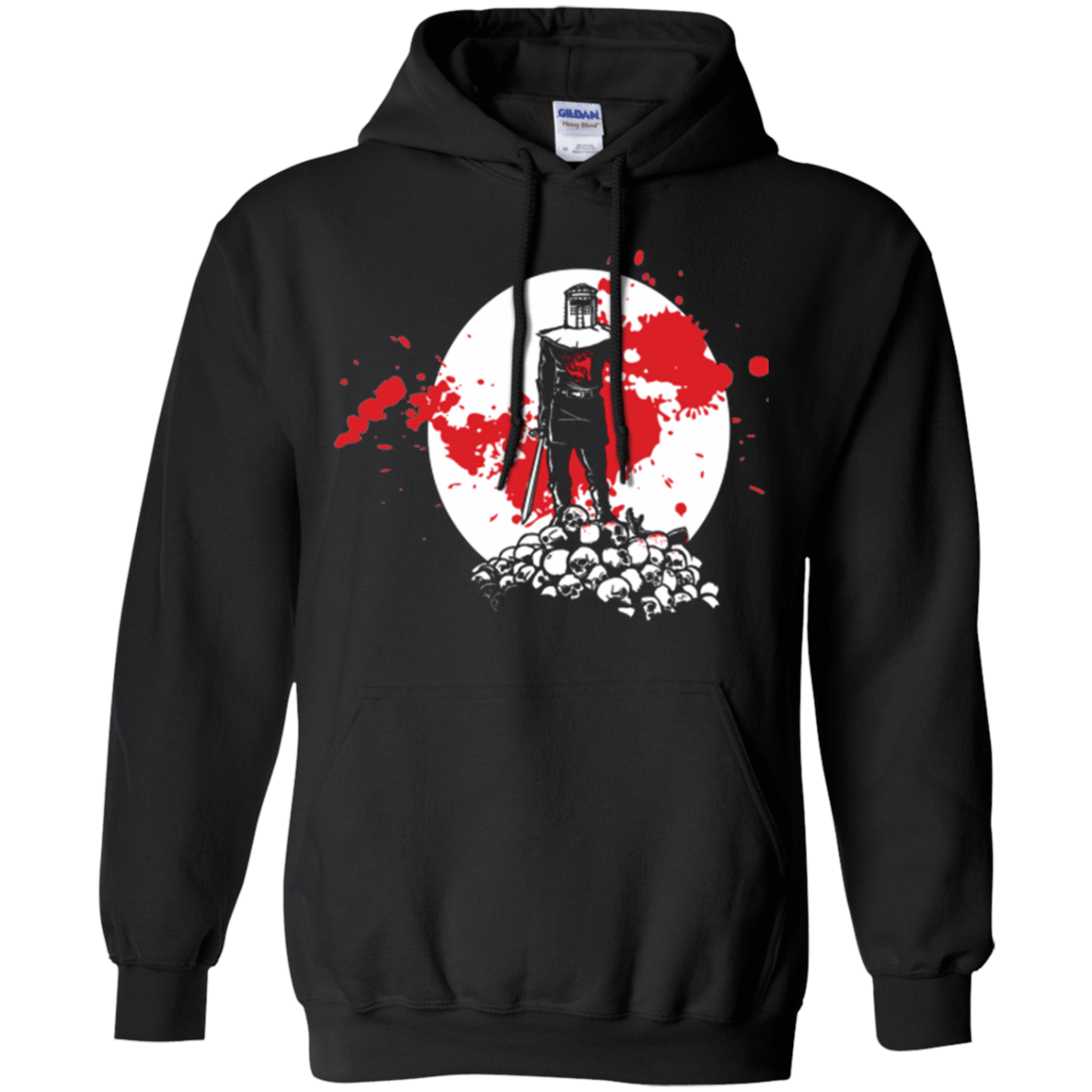 Sweatshirts Black / Small Black Knight Rises Pullover Hoodie