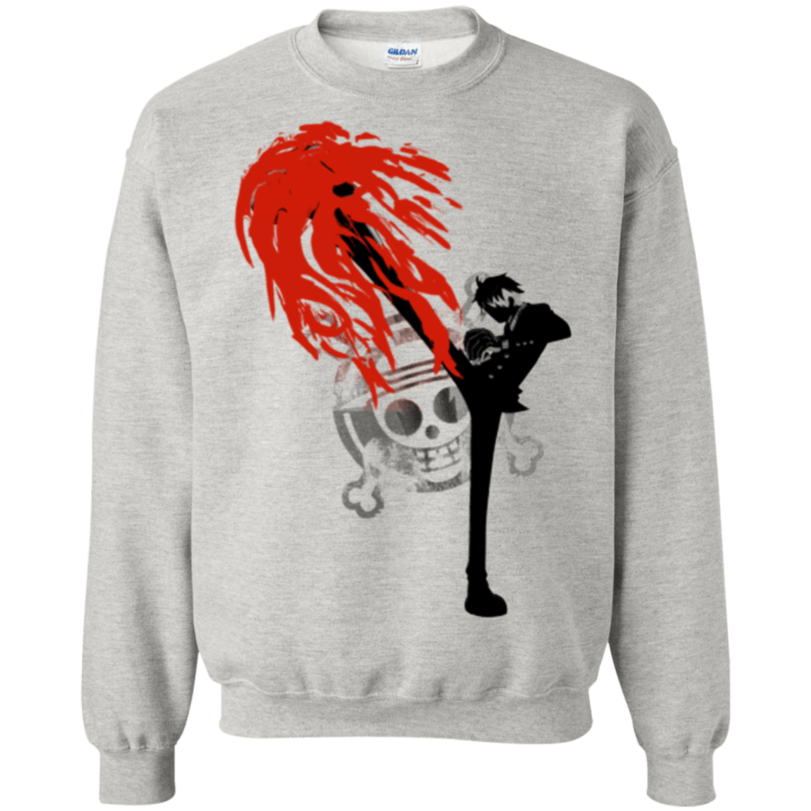 Sweatshirts Ash / Small Black leg 2 Crewneck Sweatshirt