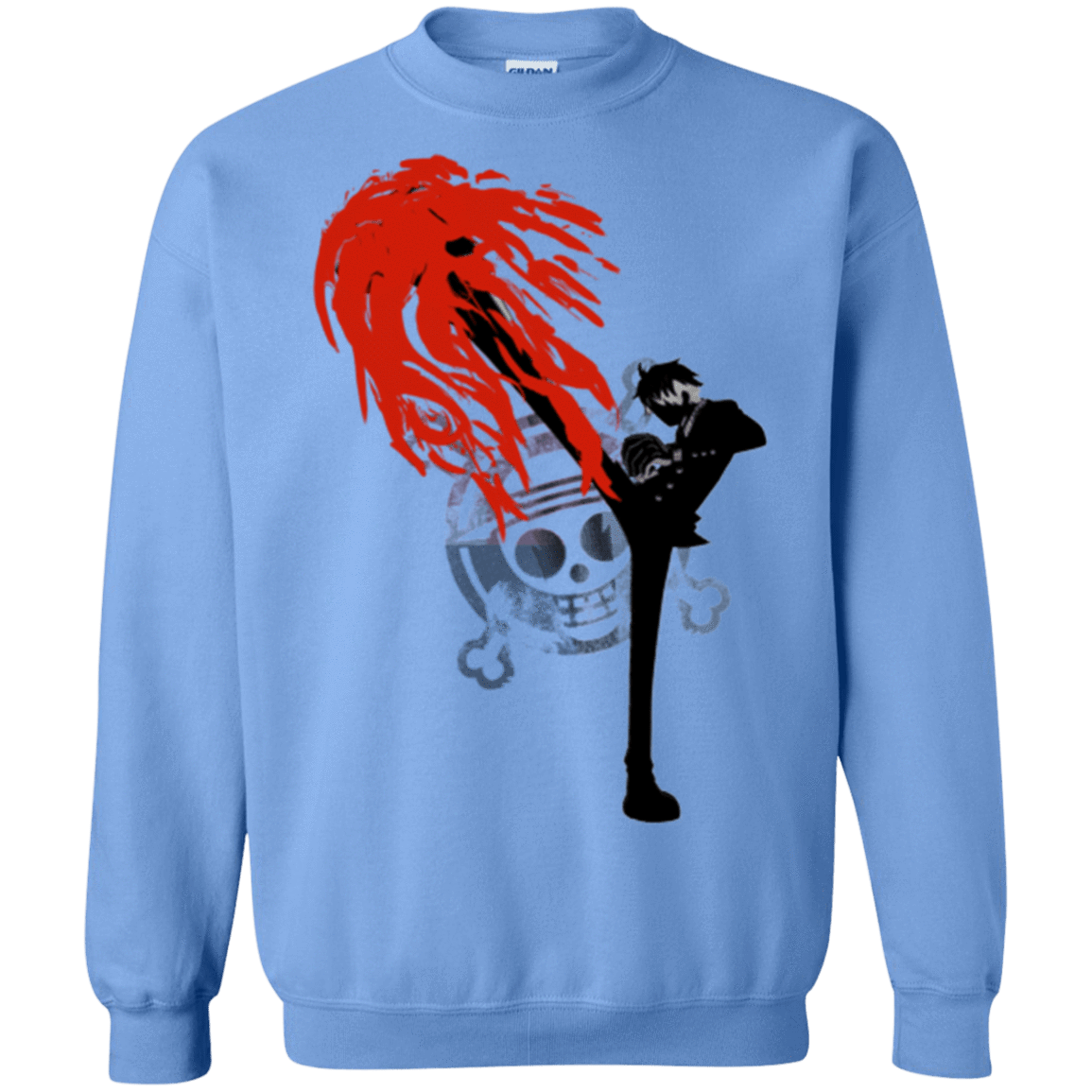 Sweatshirts Carolina Blue / Small Black leg 2 Crewneck Sweatshirt
