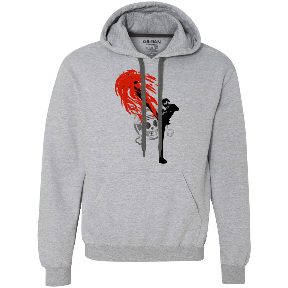 Sweatshirts Sport Grey / Small Black leg 2 Premium Fleece Hoodie