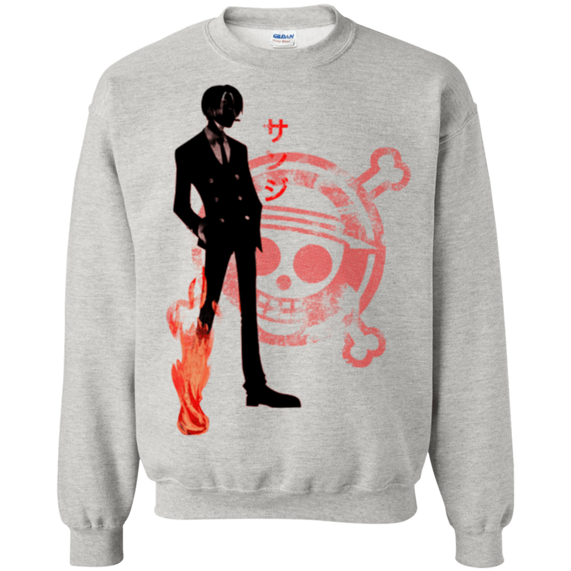 Sweatshirts Ash / Small Black leg Crewneck Sweatshirt