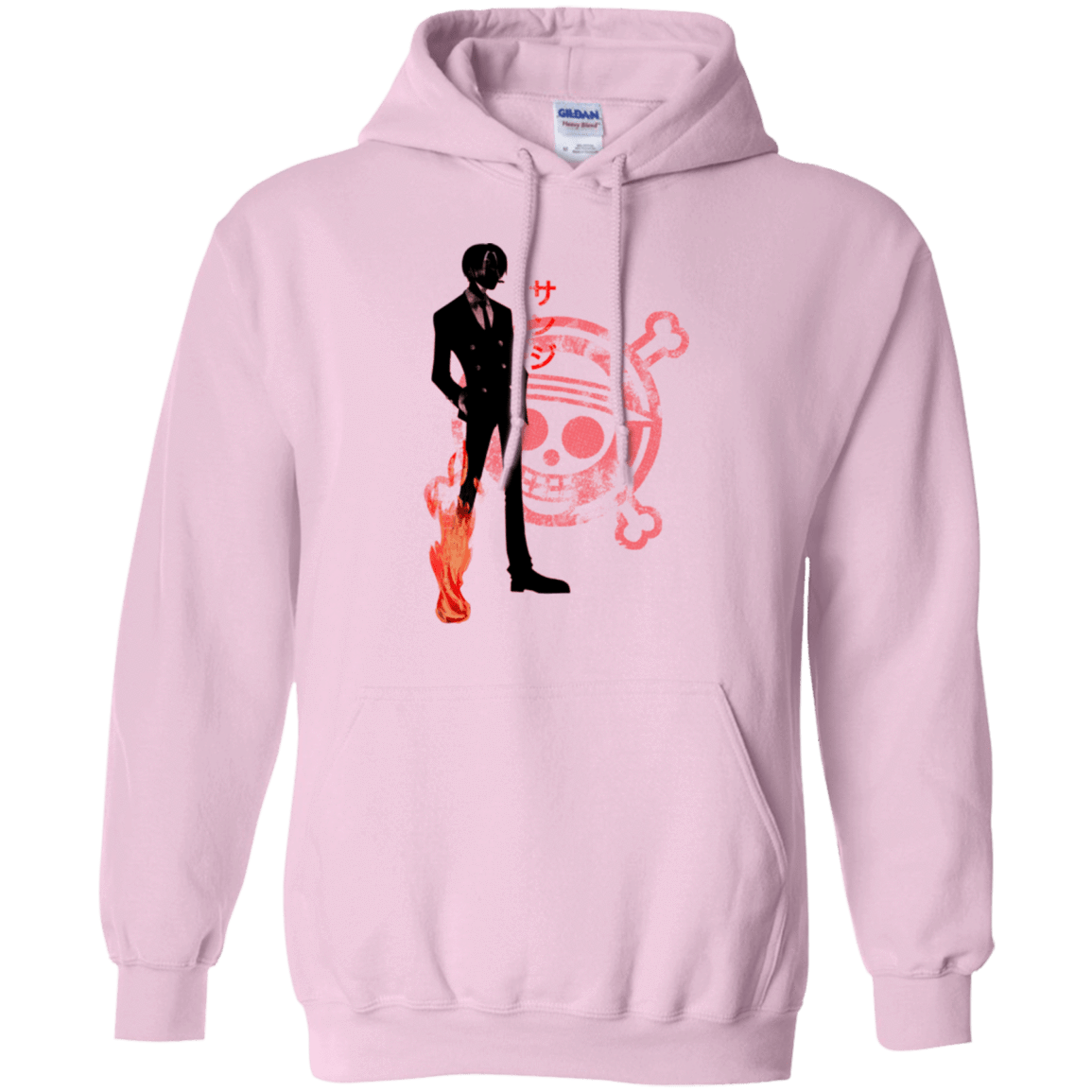 Sweatshirts Light Pink / Small Black leg Pullover Hoodie