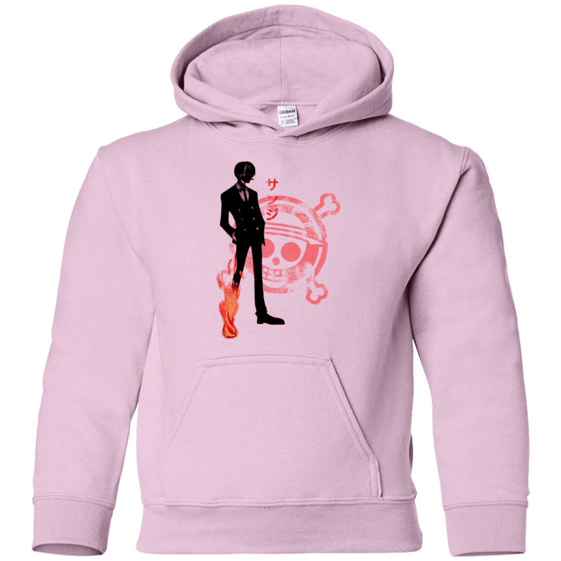 Sweatshirts Light Pink / YS Black leg Youth Hoodie