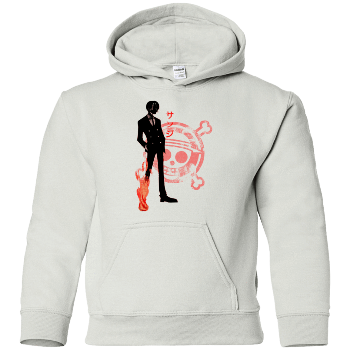 Sweatshirts White / YS Black leg Youth Hoodie