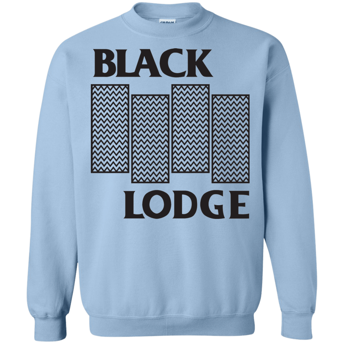 Sweatshirts Light Blue / Small BLACK LODGE Crewneck Sweatshirt