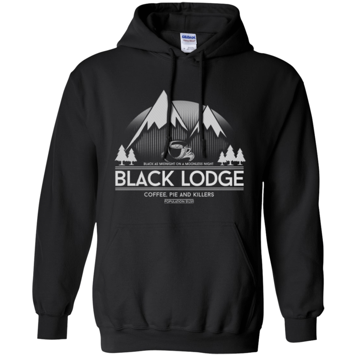 Sweatshirts Black / Small Black Lodge Pullover Hoodie
