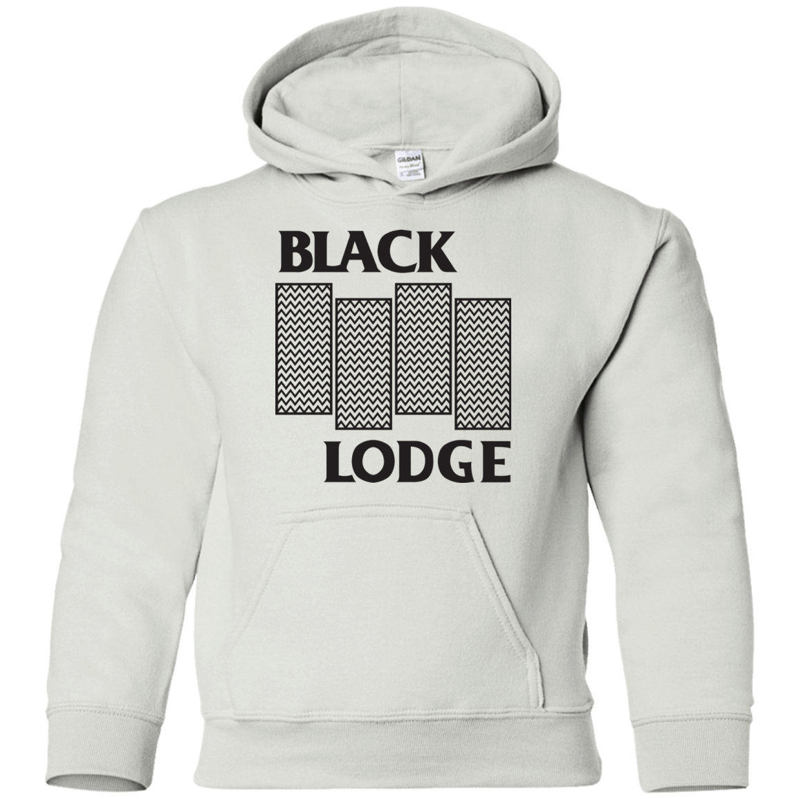 Sweatshirts White / YS BLACK LODGE Youth Hoodie