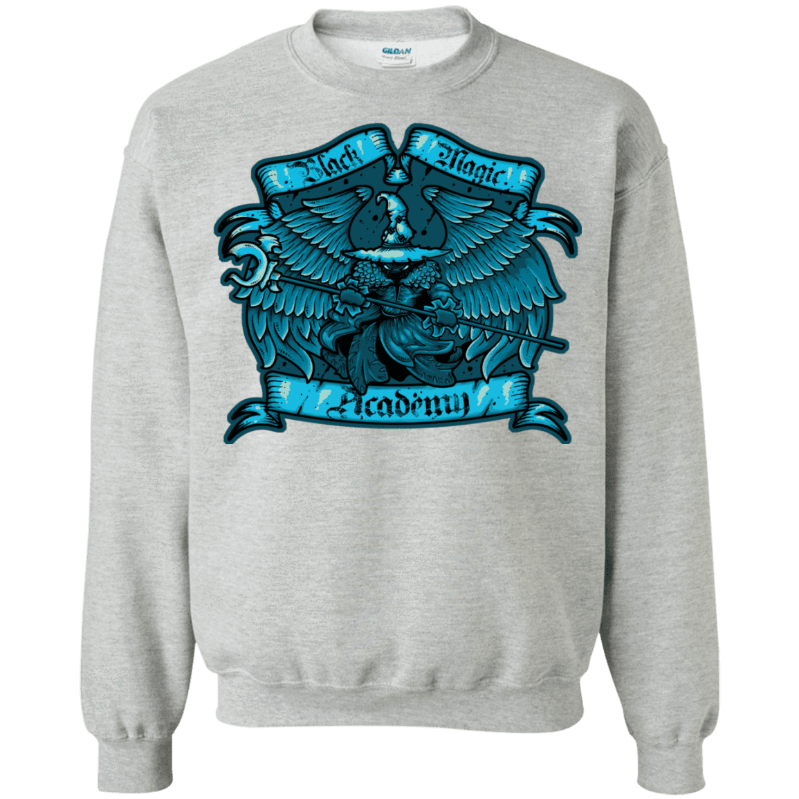 Sweatshirts Sport Grey / S Black Magic Academy Crewneck Sweatshirt