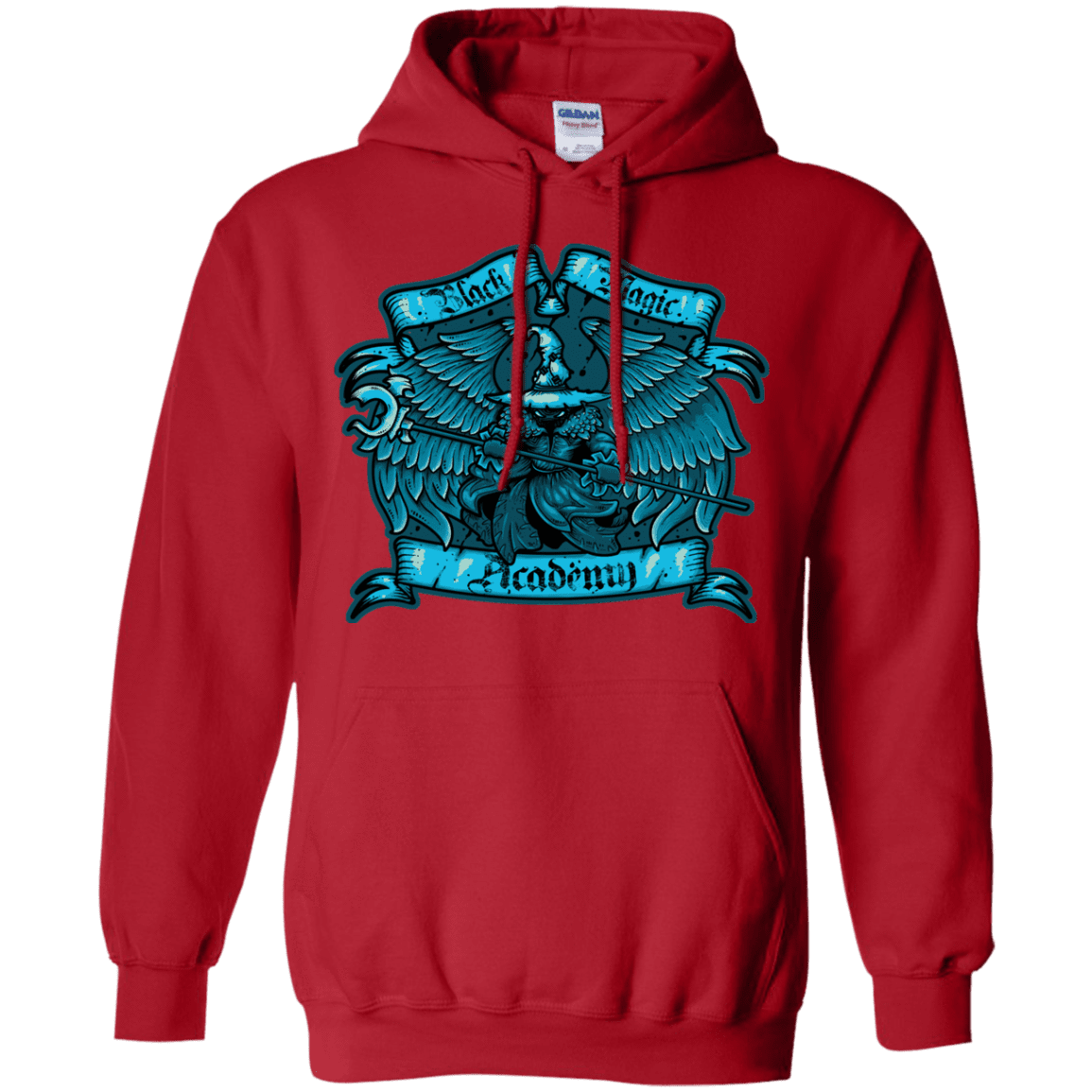 Sweatshirts Red / S Black Magic Academy Pullover Hoodie