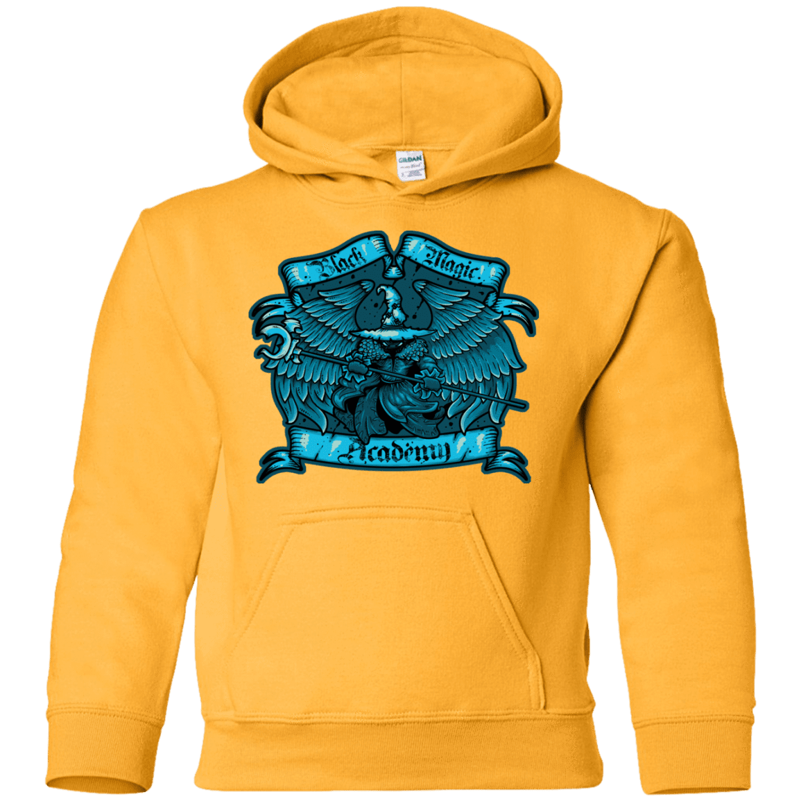 Sweatshirts Gold / YS Black Magic Academy Youth Hoodie