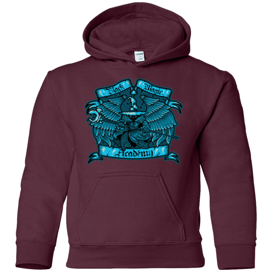 Sweatshirts Maroon / YS Black Magic Academy Youth Hoodie