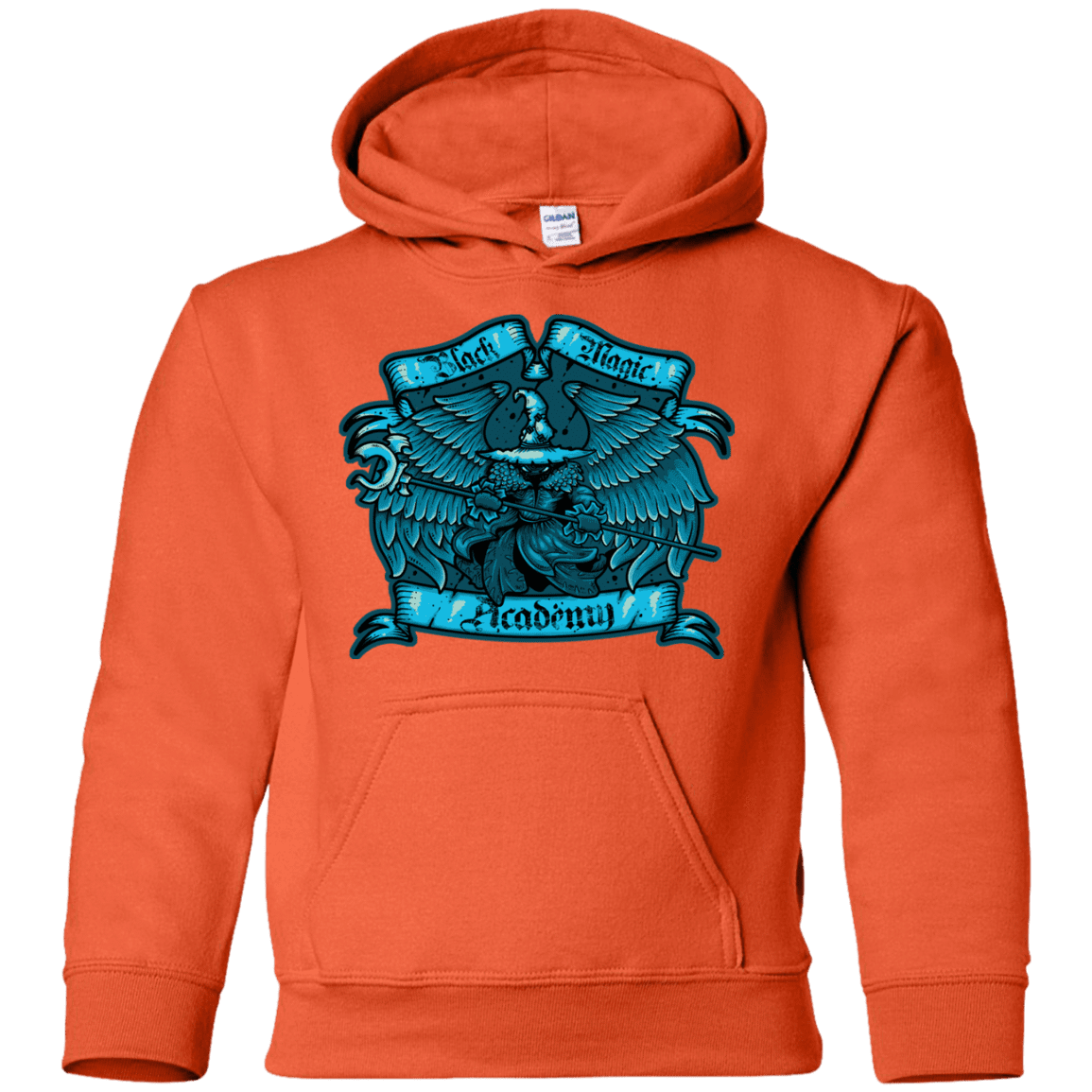Sweatshirts Orange / YS Black Magic Academy Youth Hoodie