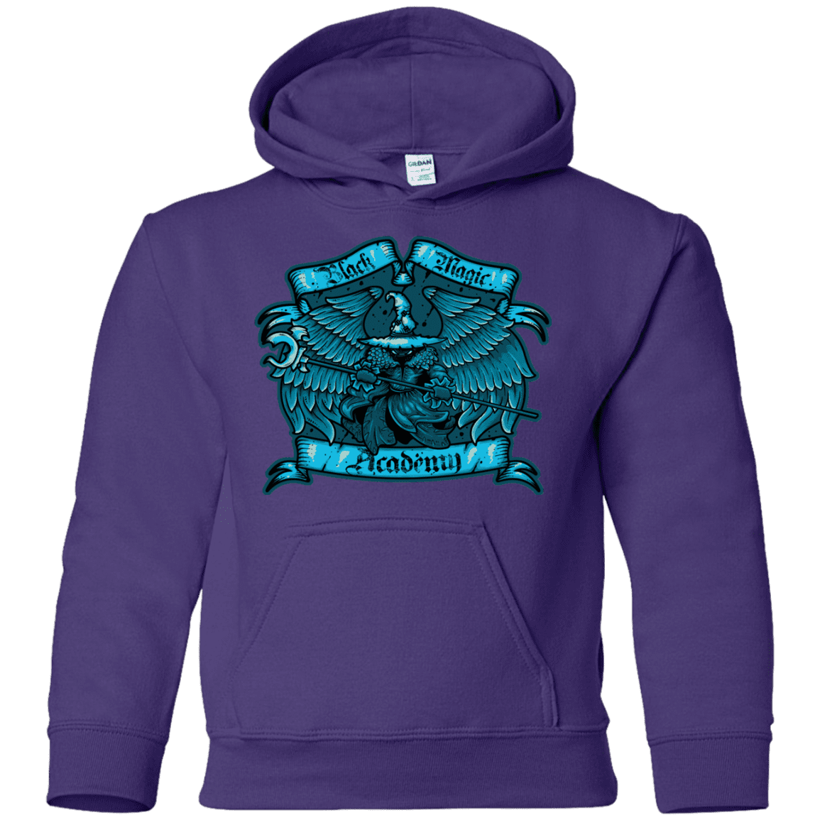 Sweatshirts Purple / YS Black Magic Academy Youth Hoodie