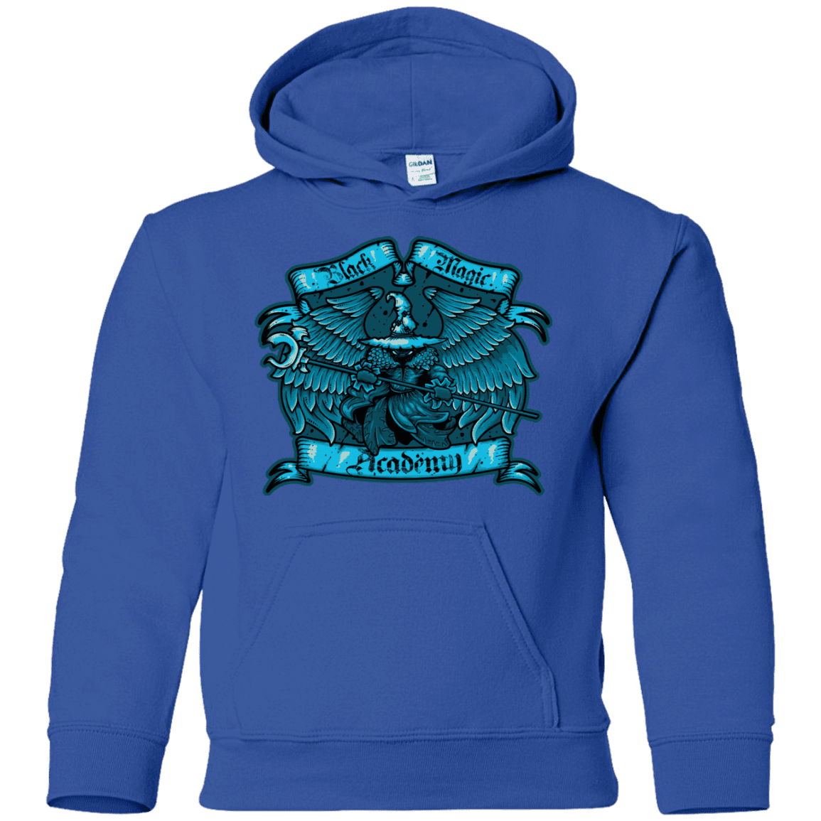 Sweatshirts Royal / YS Black Magic Academy Youth Hoodie