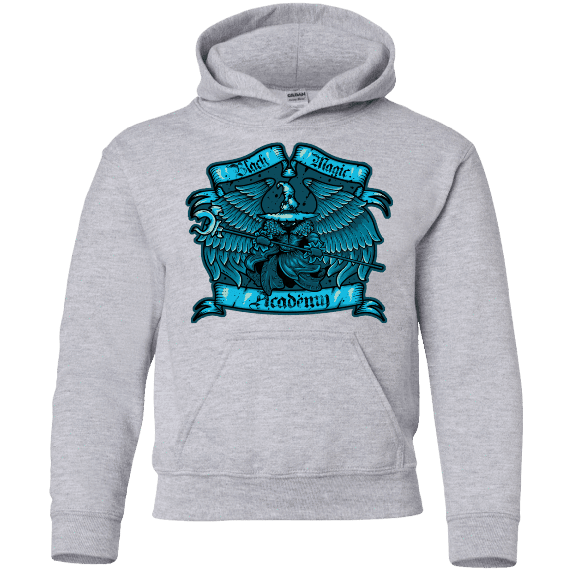 Sweatshirts Sport Grey / YS Black Magic Academy Youth Hoodie