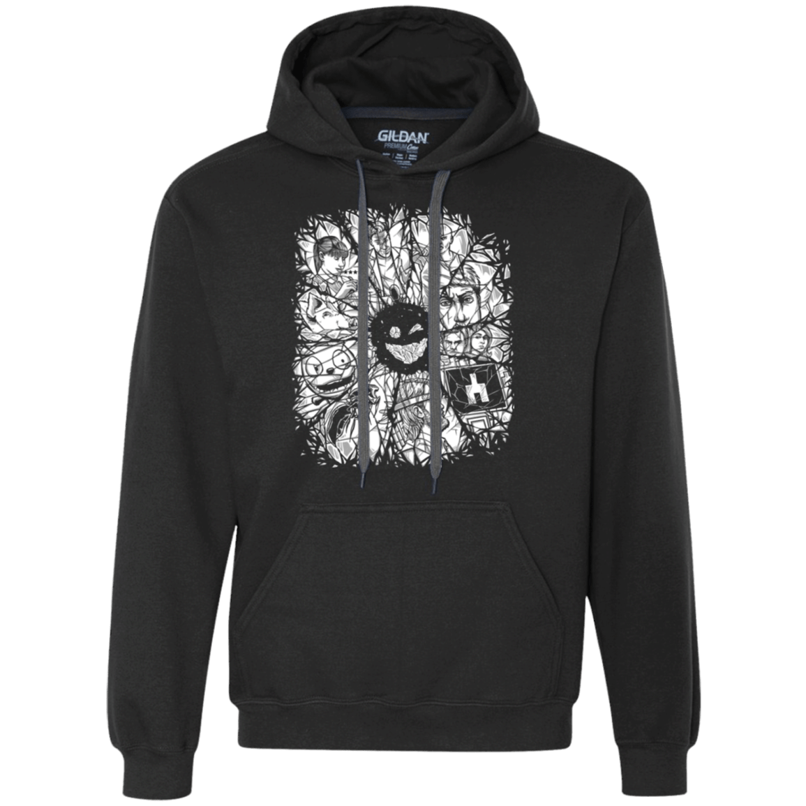 Sweatshirts Black / S Black Mirror Premium Fleece Hoodie