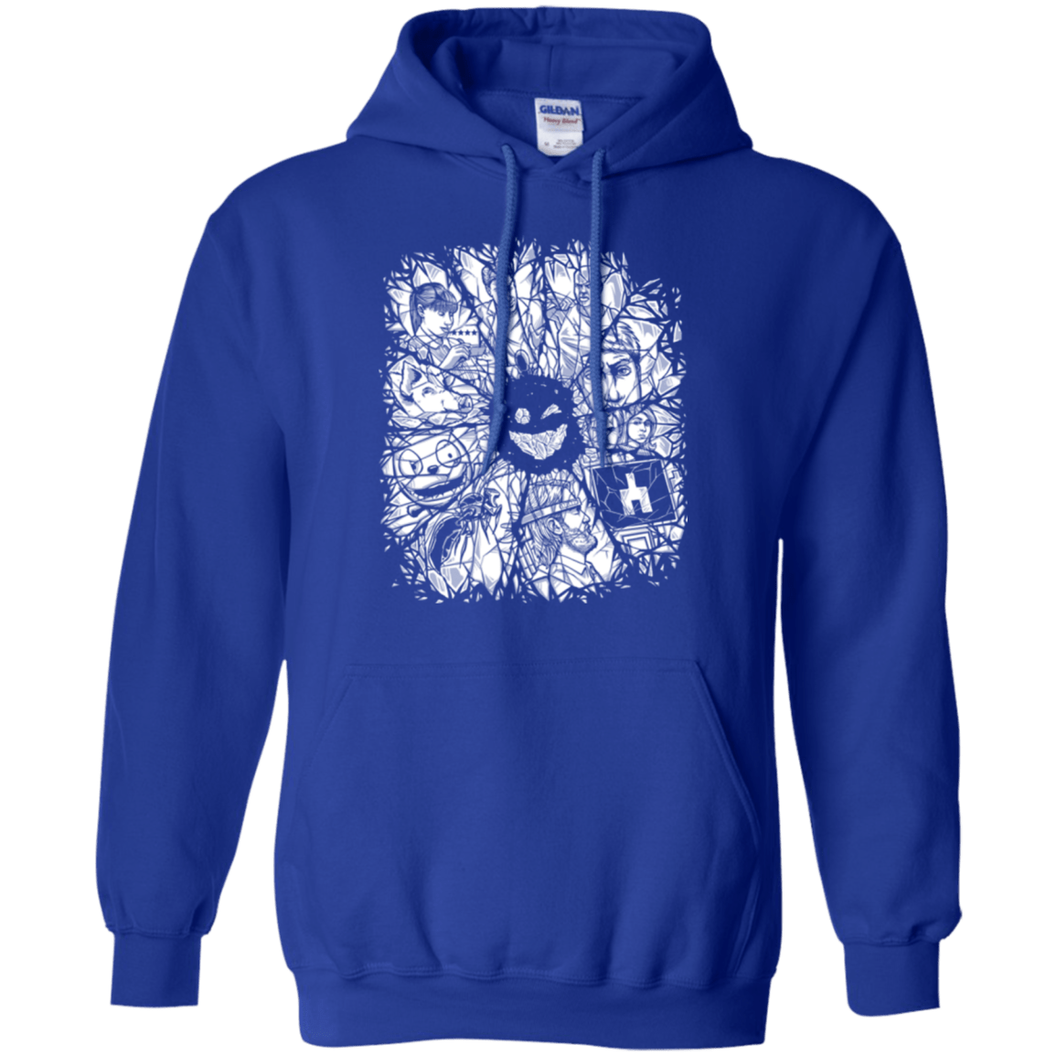 Sweatshirts Royal / S Black Mirror Pullover Hoodie