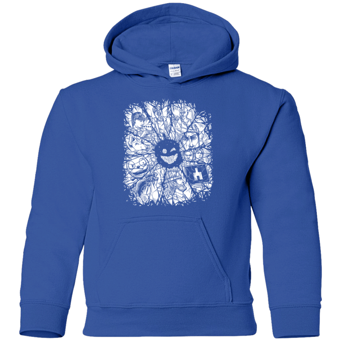 Sweatshirts Royal / YS Black Mirror Youth Hoodie