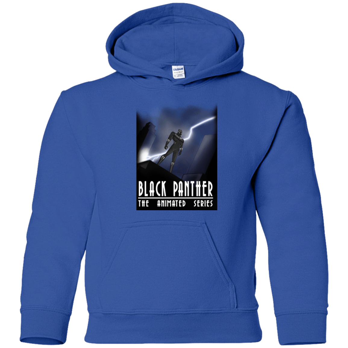 Sweatshirts Royal / YS Black Panther The Animated Series Youth Hoodie