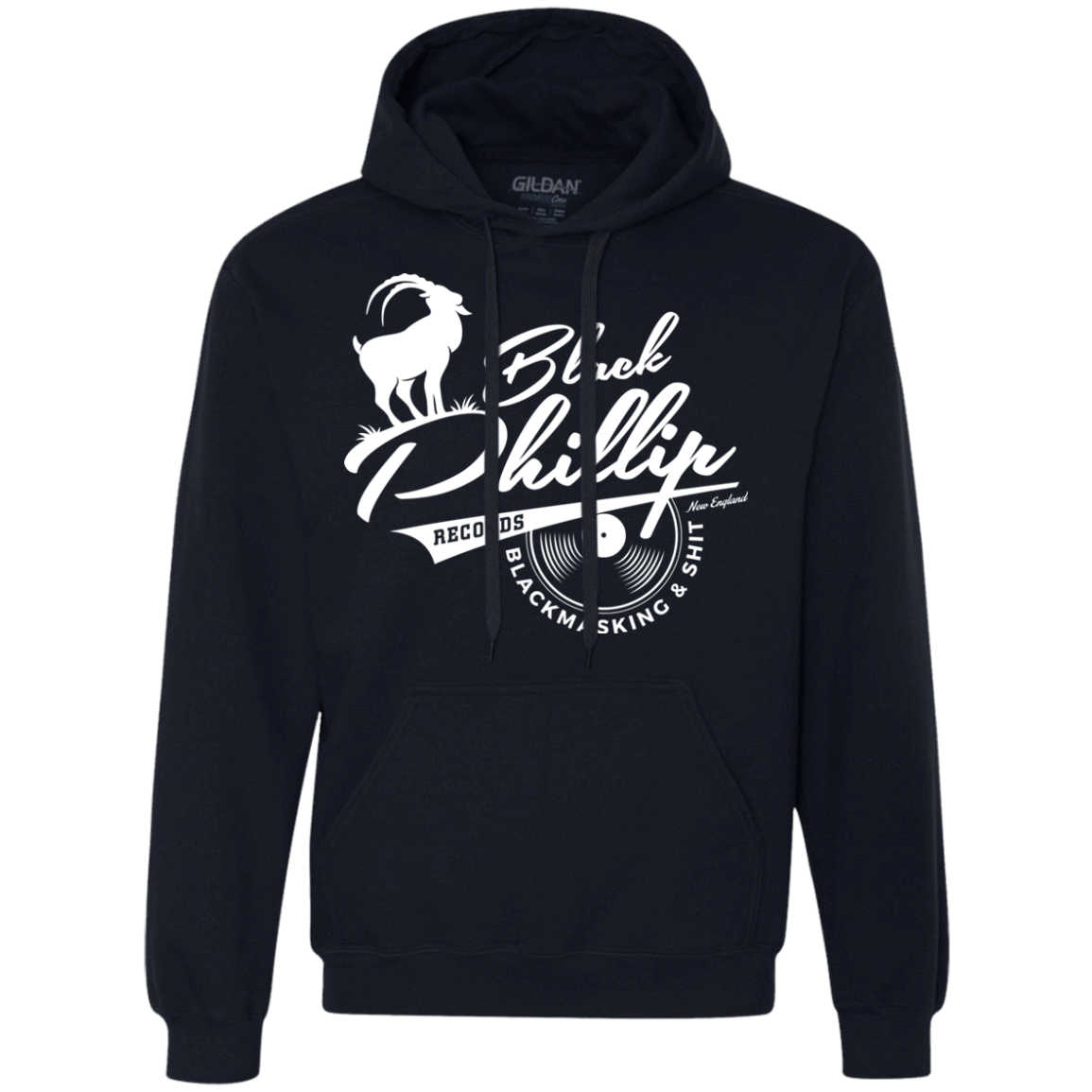 Sweatshirts Navy / Small BLACK PHILLIP RECORDS Premium Fleece Hoodie