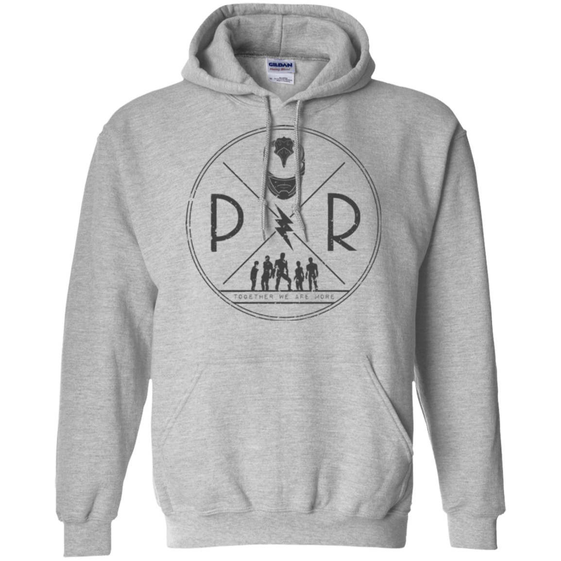 Sweatshirts Sport Grey / Small Black Power Pullover Hoodie