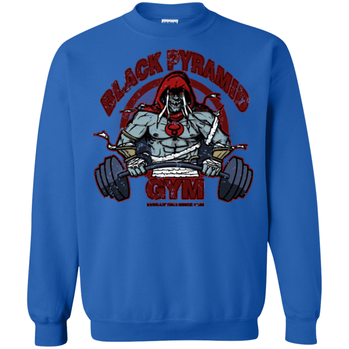 Black Pyramid Gym Crewneck Sweatshirt