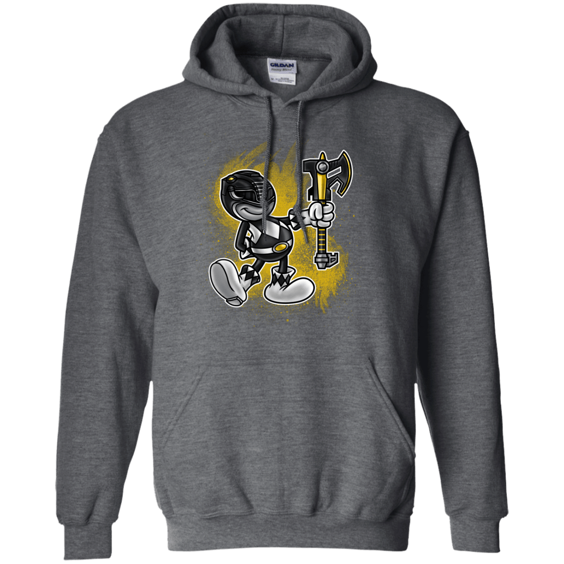 Sweatshirts Dark Heather / Small Black Ranger Artwork Pullover Hoodie