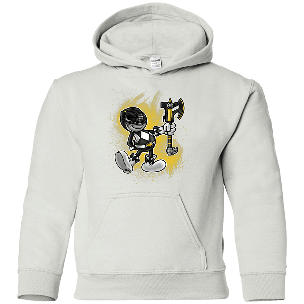 Sweatshirts White / YS Black Ranger Artwork Youth Hoodie