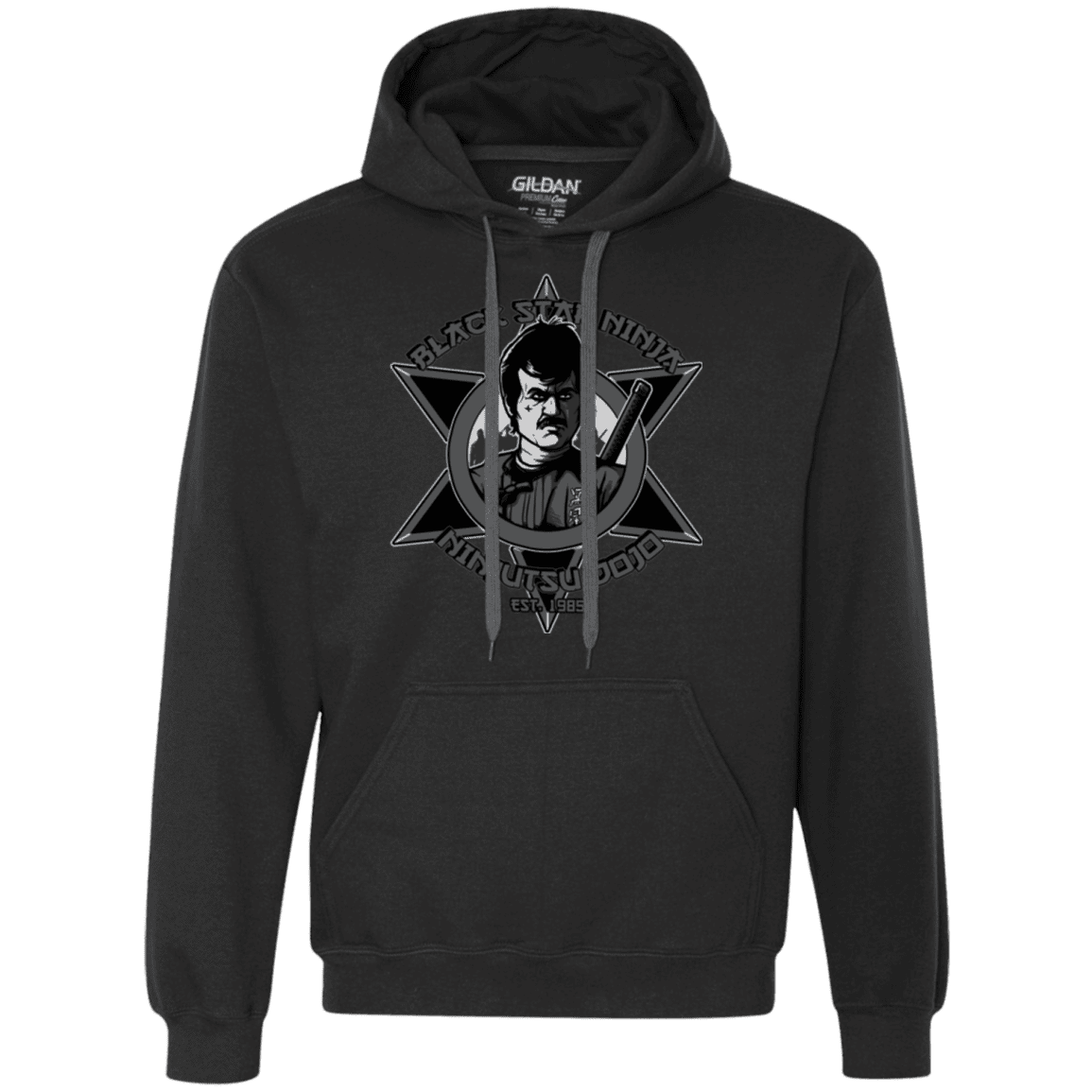 Sweatshirts Black / S Black Star Dojo Premium Fleece Hoodie