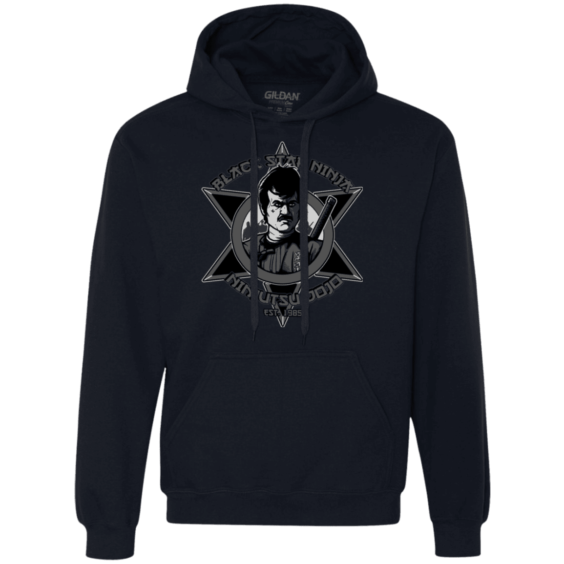 Sweatshirts Navy / S Black Star Dojo Premium Fleece Hoodie