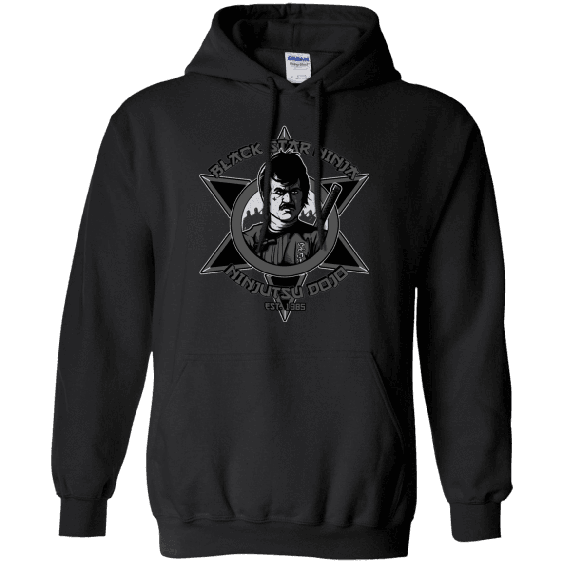 Sweatshirts Black / S Black Star Dojo Pullover Hoodie
