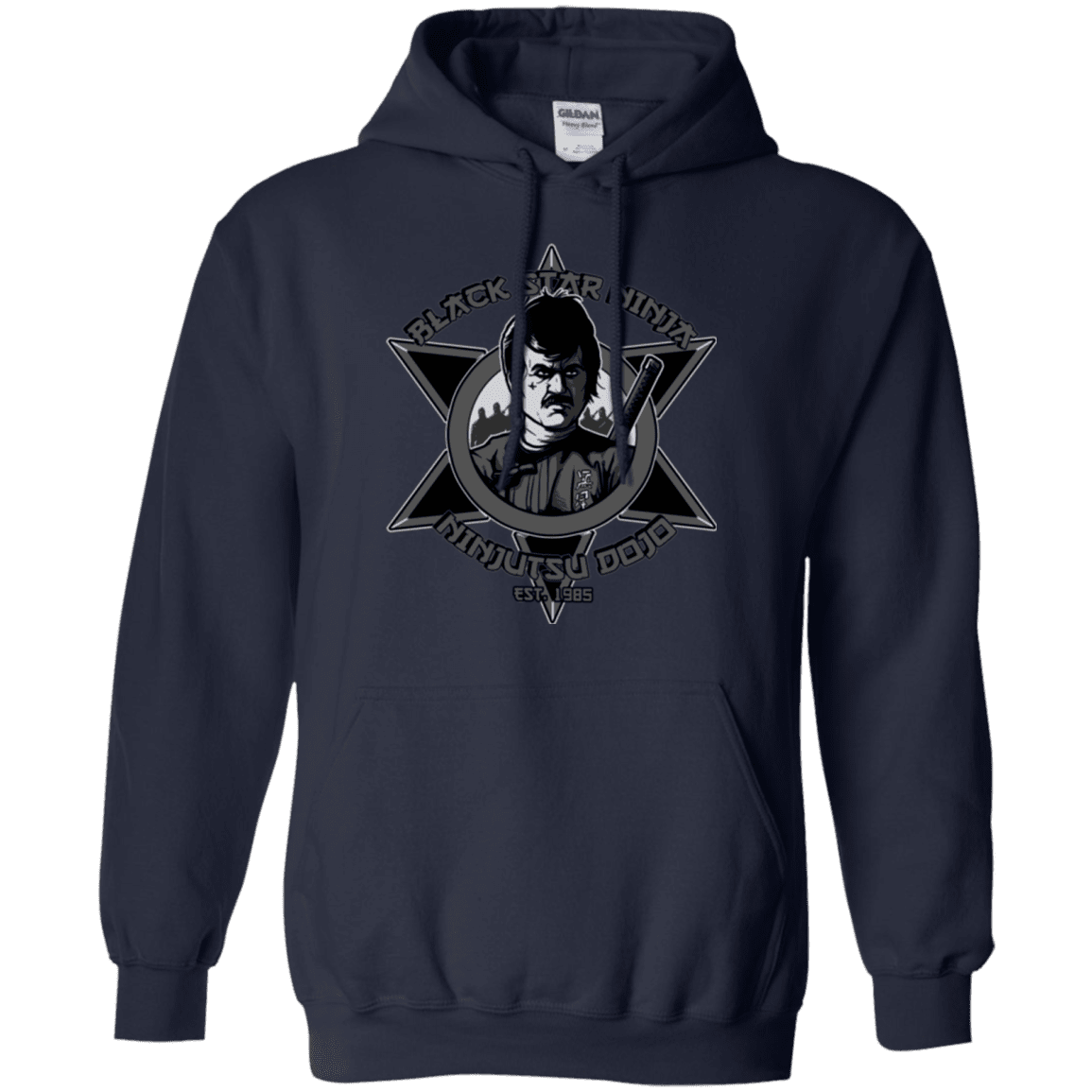 Sweatshirts Navy / S Black Star Dojo Pullover Hoodie