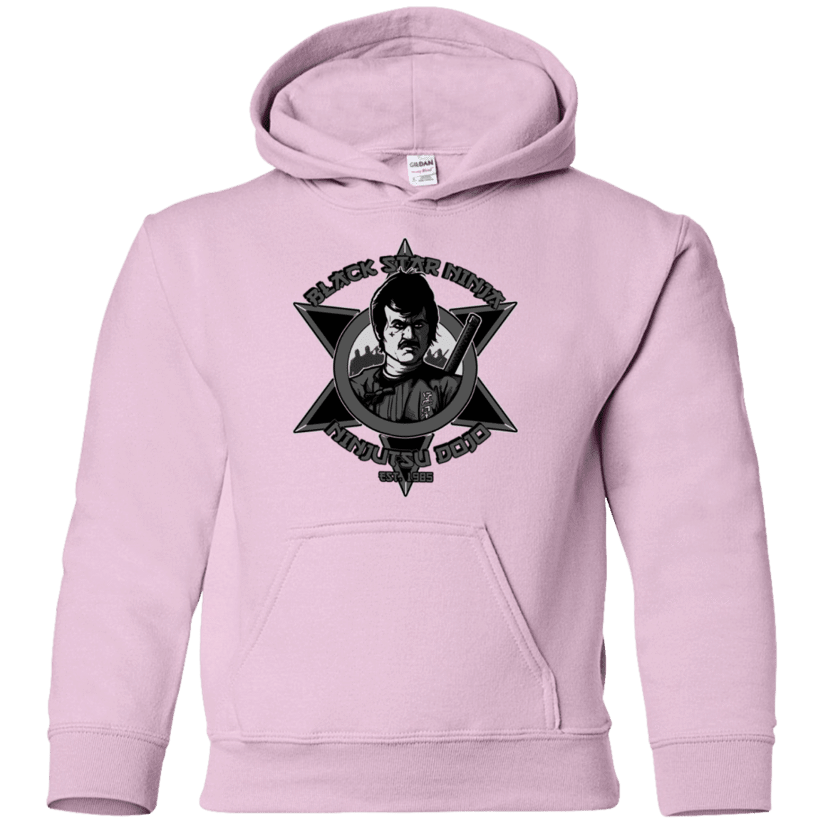 Sweatshirts Light Pink / YS Black Star Dojo Youth Hoodie