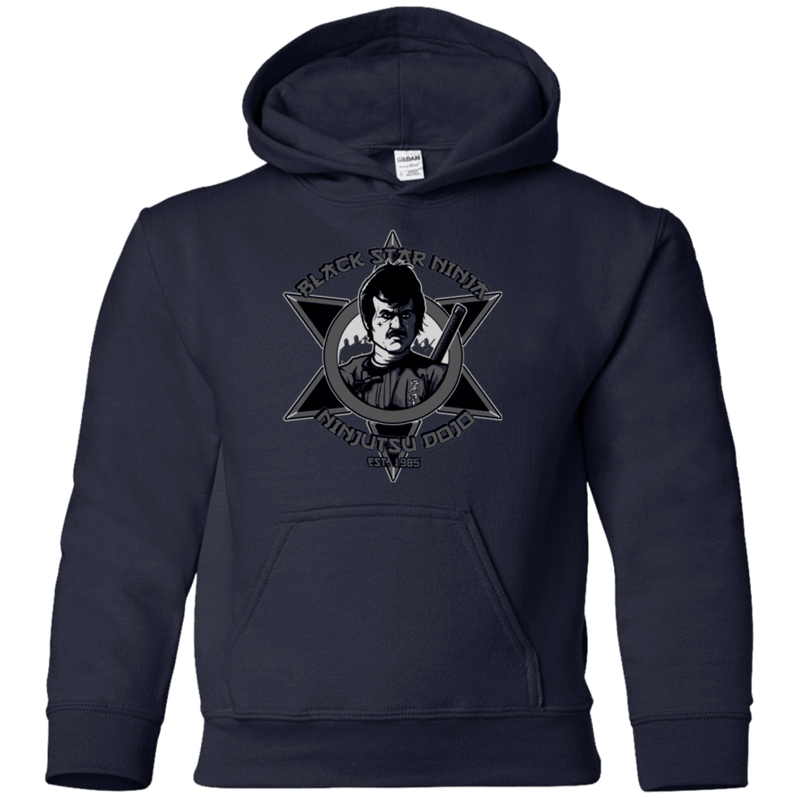 Sweatshirts Navy / YS Black Star Dojo Youth Hoodie