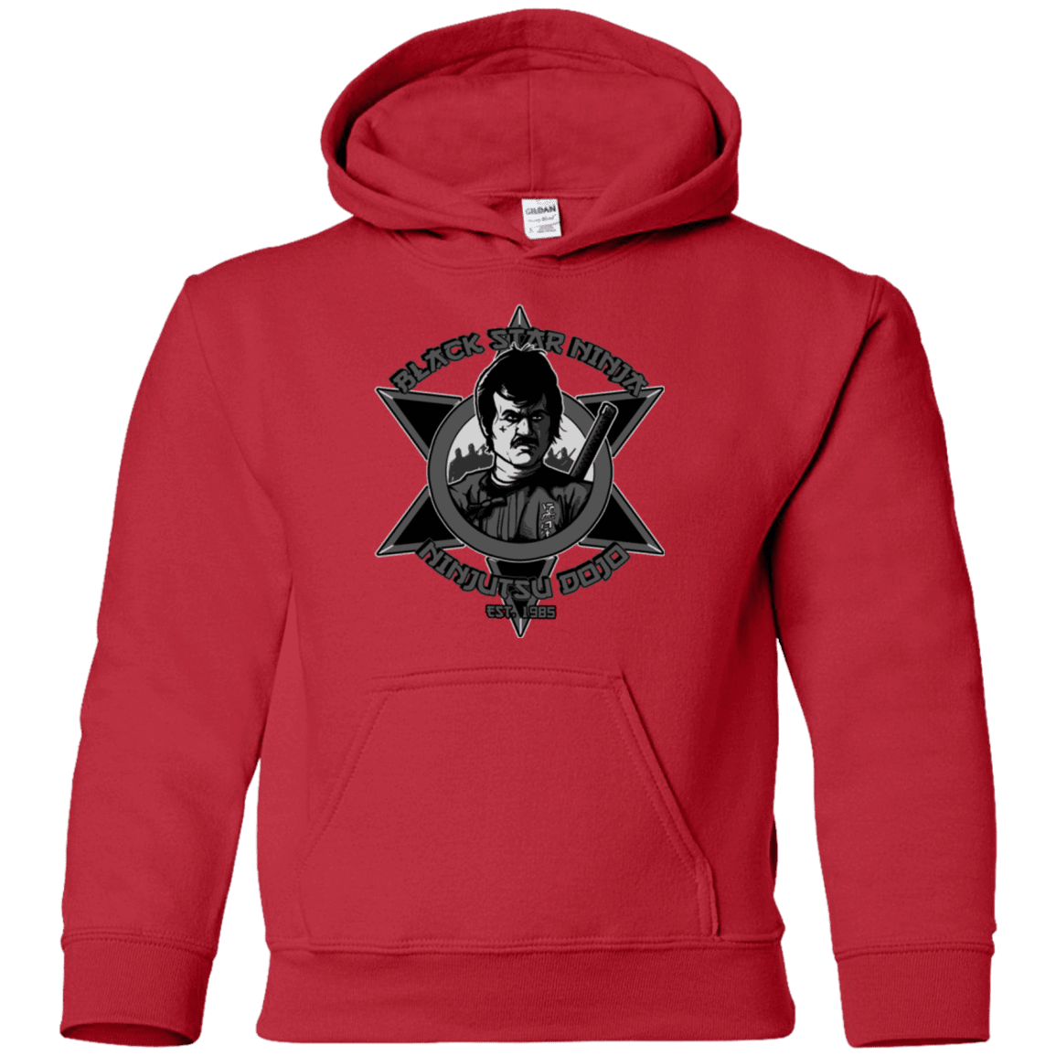 Sweatshirts Red / YS Black Star Dojo Youth Hoodie