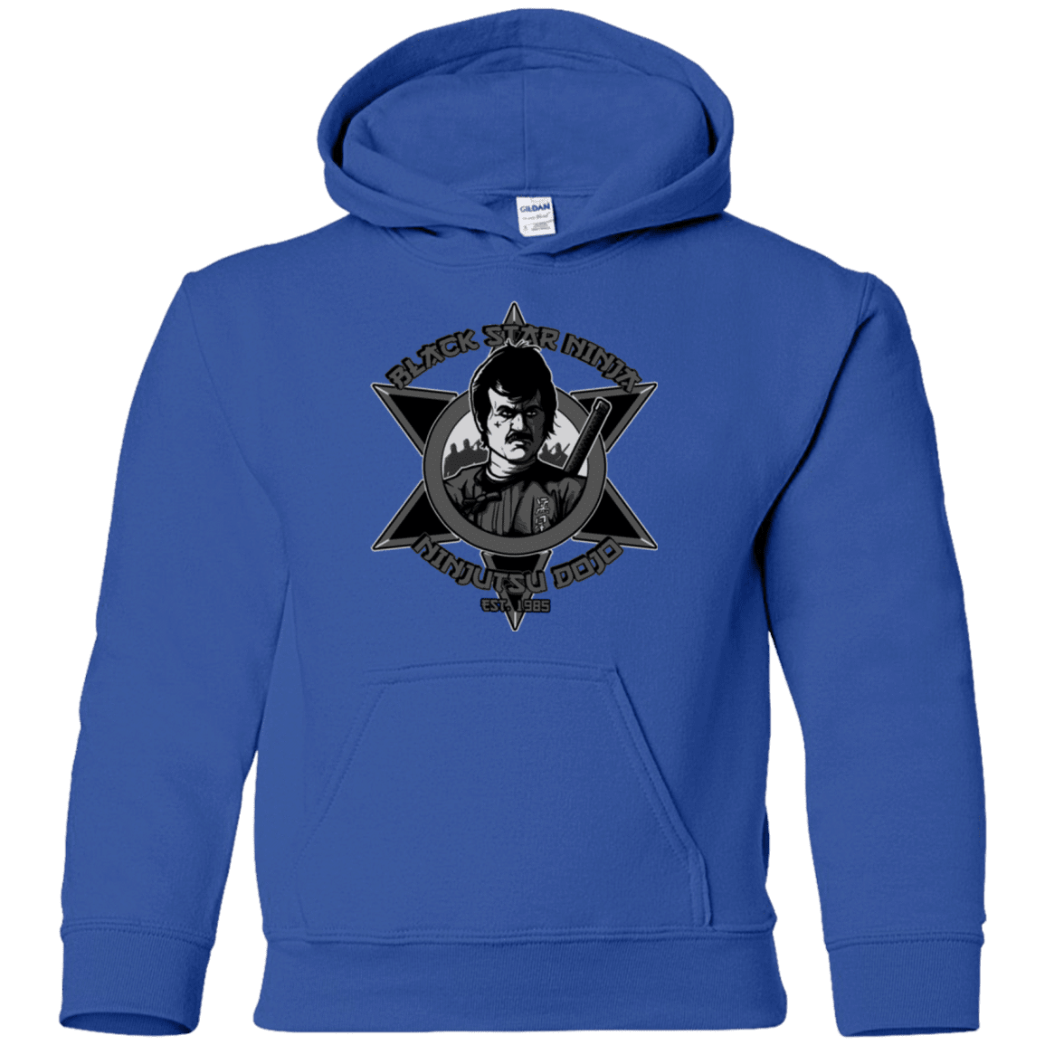 Sweatshirts Royal / YS Black Star Dojo Youth Hoodie