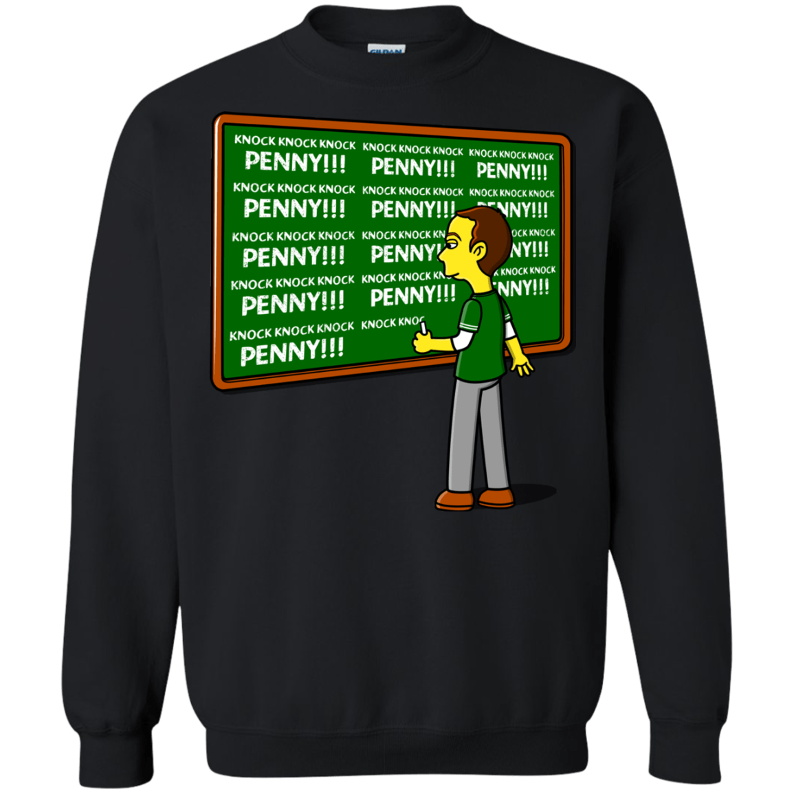 Sweatshirts Black / Small Blackboard Theory Crewneck Sweatshirt