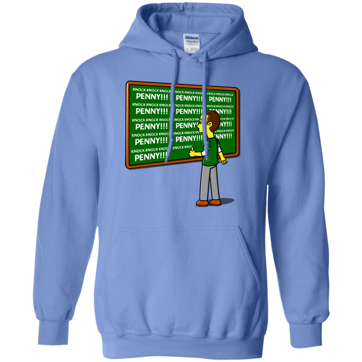 Sweatshirts Carolina Blue / Small Blackboard Theory Pullover Hoodie