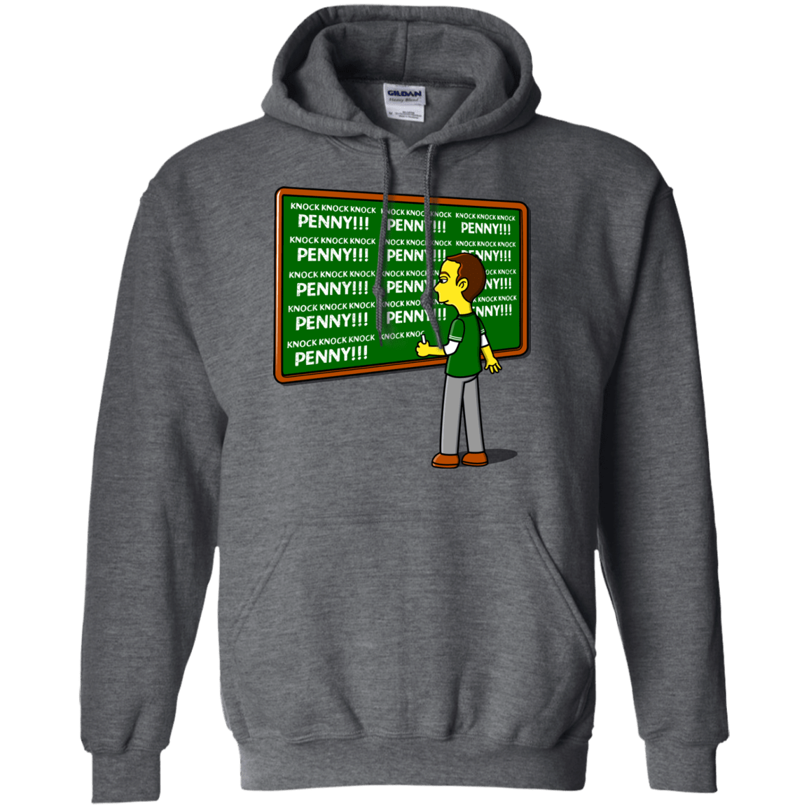 Sweatshirts Dark Heather / Small Blackboard Theory Pullover Hoodie