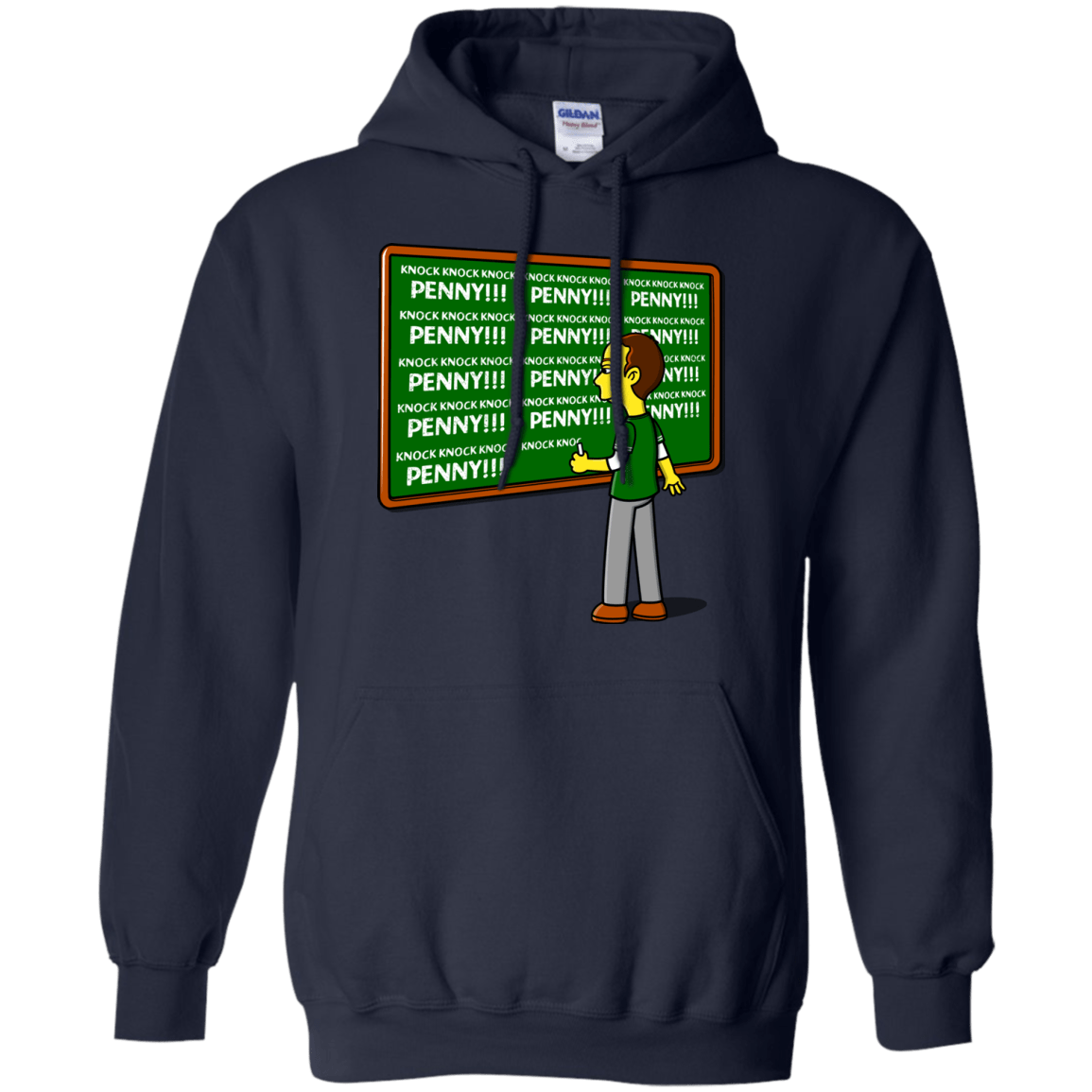 Sweatshirts Navy / Small Blackboard Theory Pullover Hoodie