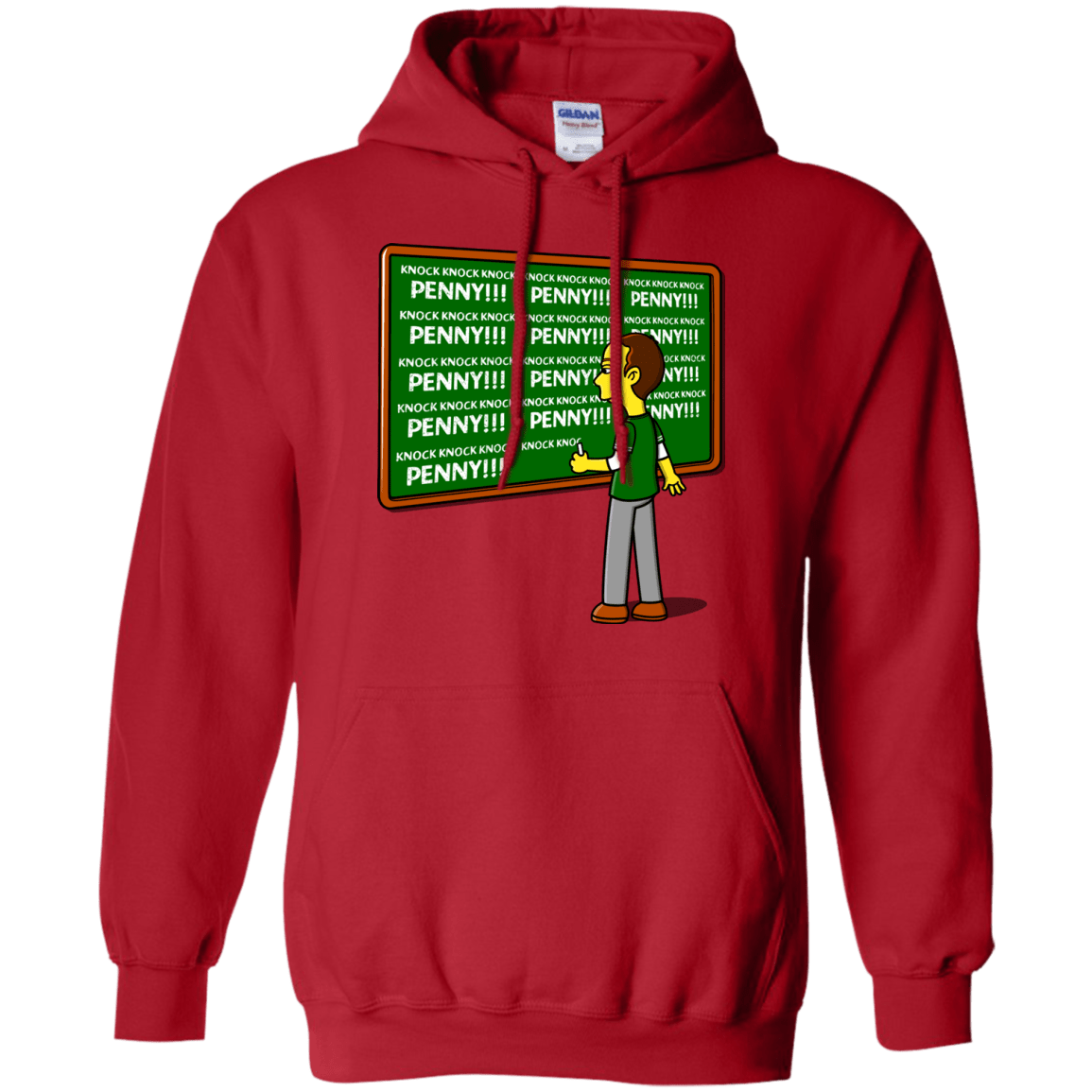 Sweatshirts Red / Small Blackboard Theory Pullover Hoodie