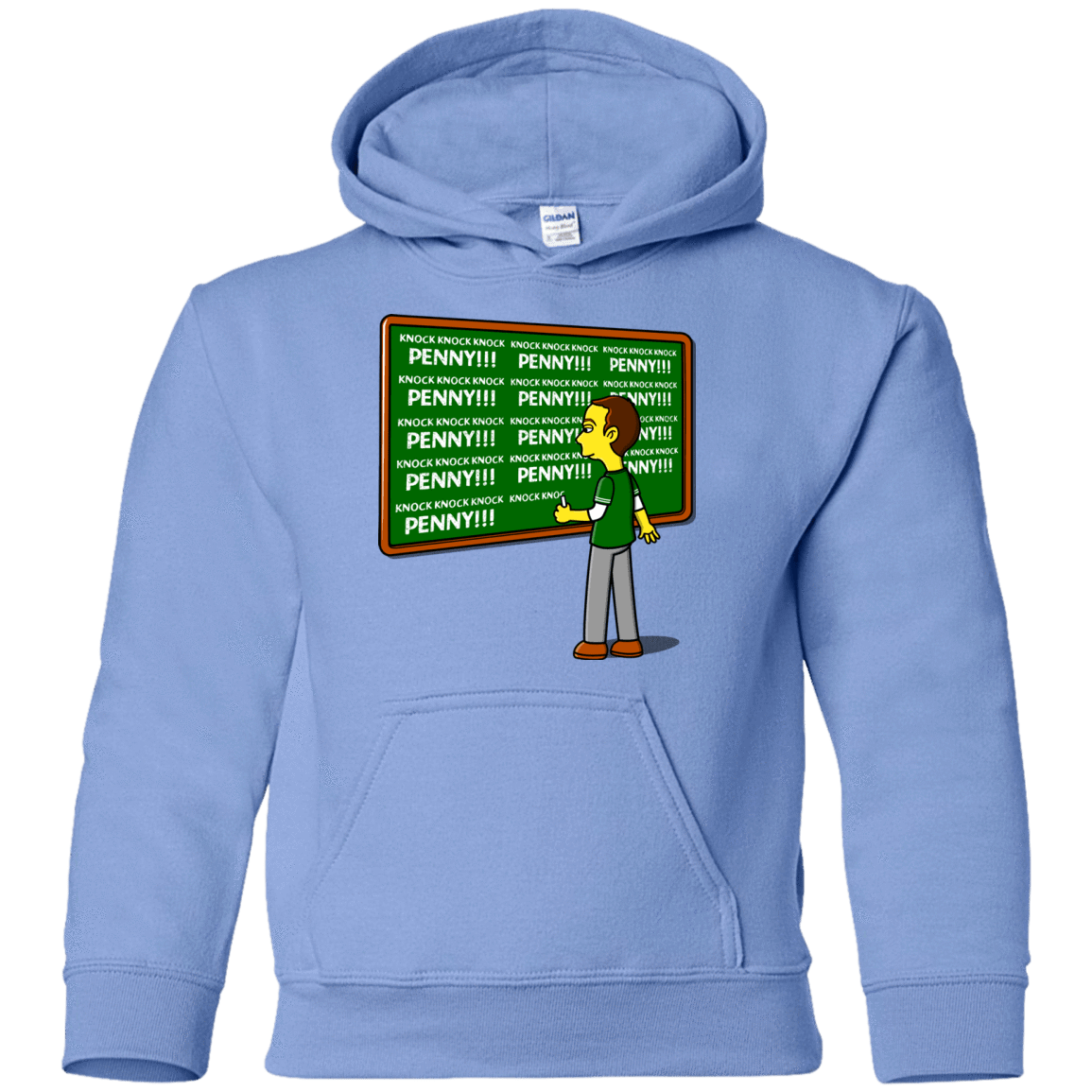 Sweatshirts Carolina Blue / YS Blackboard Theory Youth Hoodie