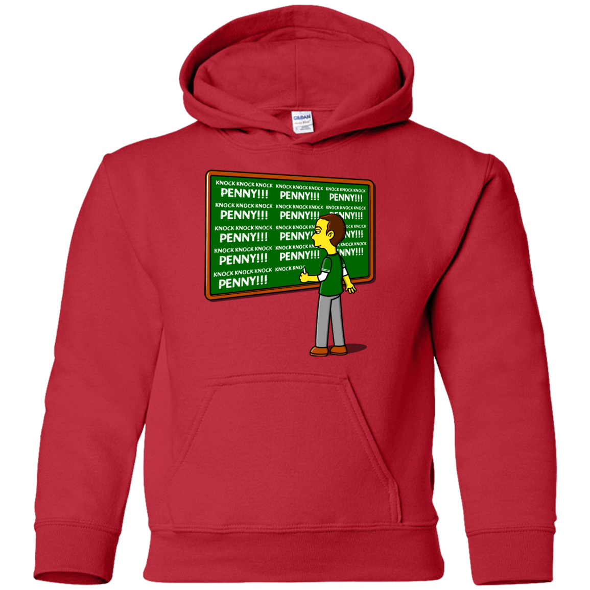 Sweatshirts Red / YS Blackboard Theory Youth Hoodie