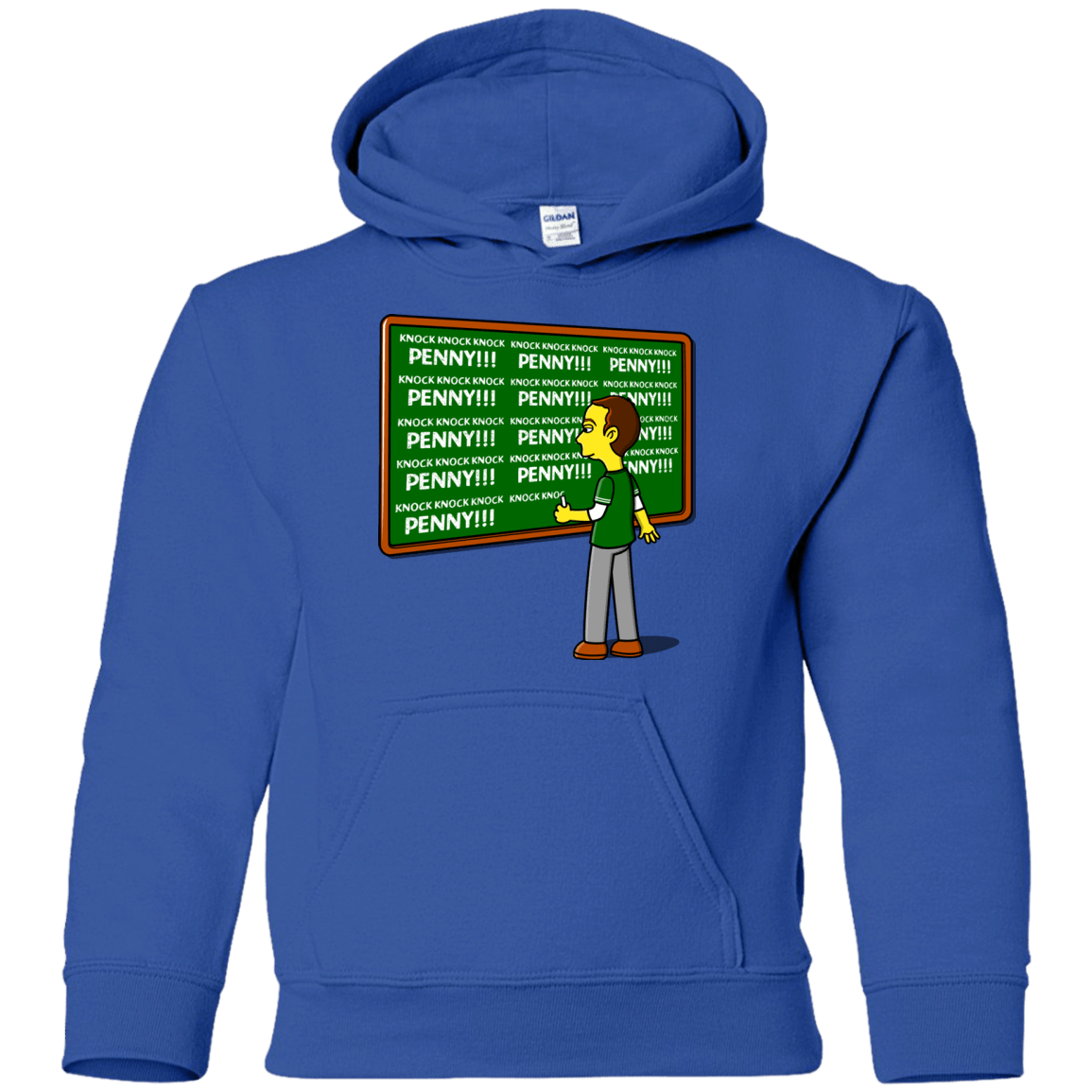 Sweatshirts Royal / YS Blackboard Theory Youth Hoodie