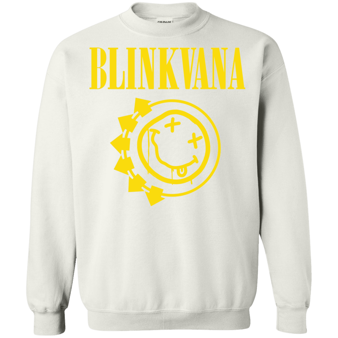 Sweatshirts White / S Blinkvana Crewneck Sweatshirt
