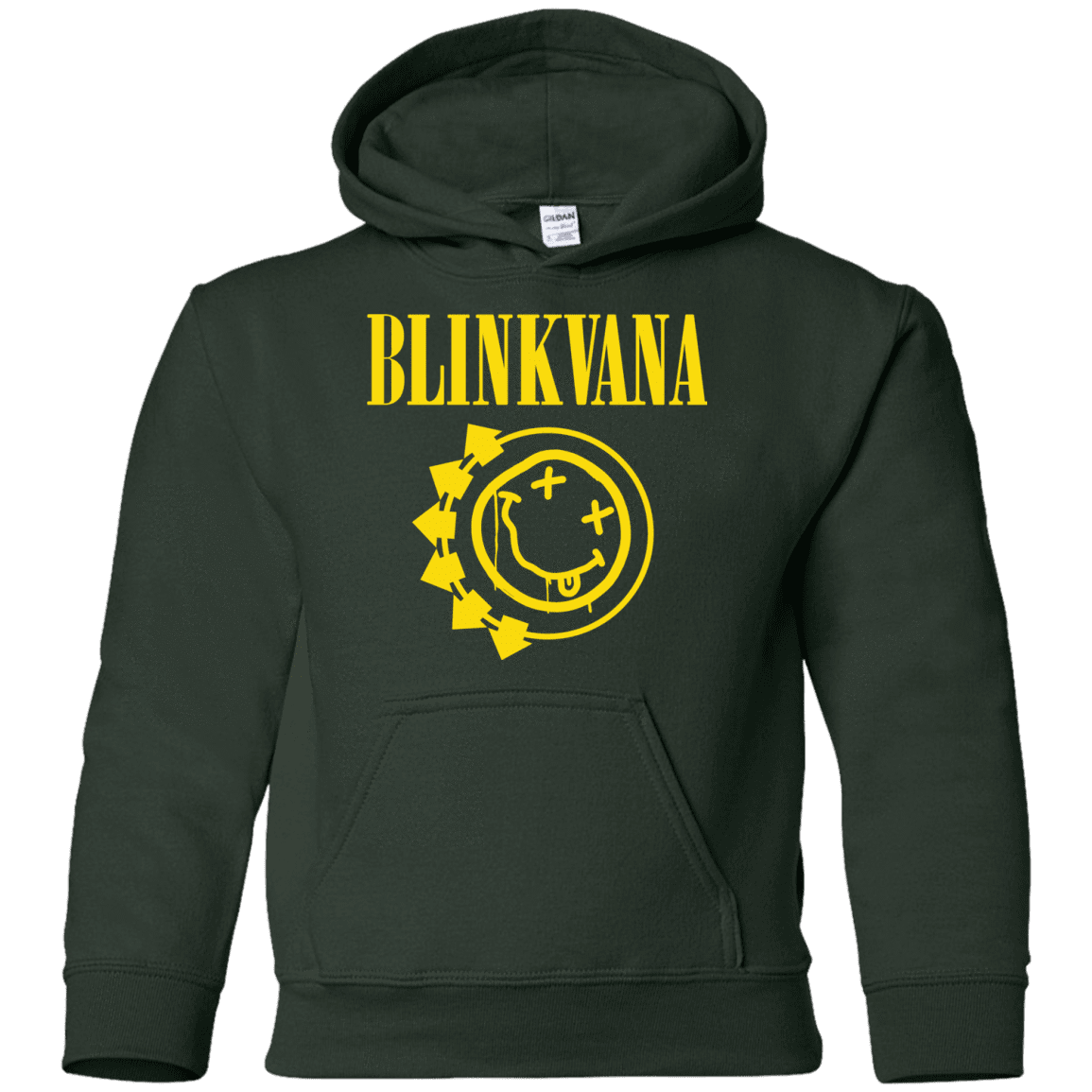 Sweatshirts Forest Green / YS Blinkvana Youth Hoodie