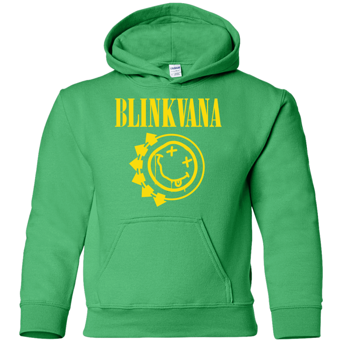 Sweatshirts Irish Green / YS Blinkvana Youth Hoodie