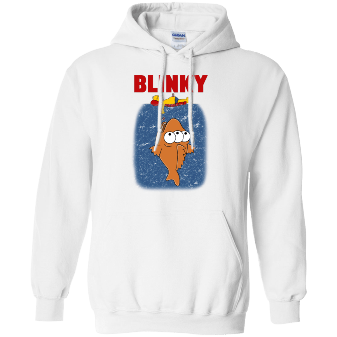 Blinky Jaws Pullover Hoodie