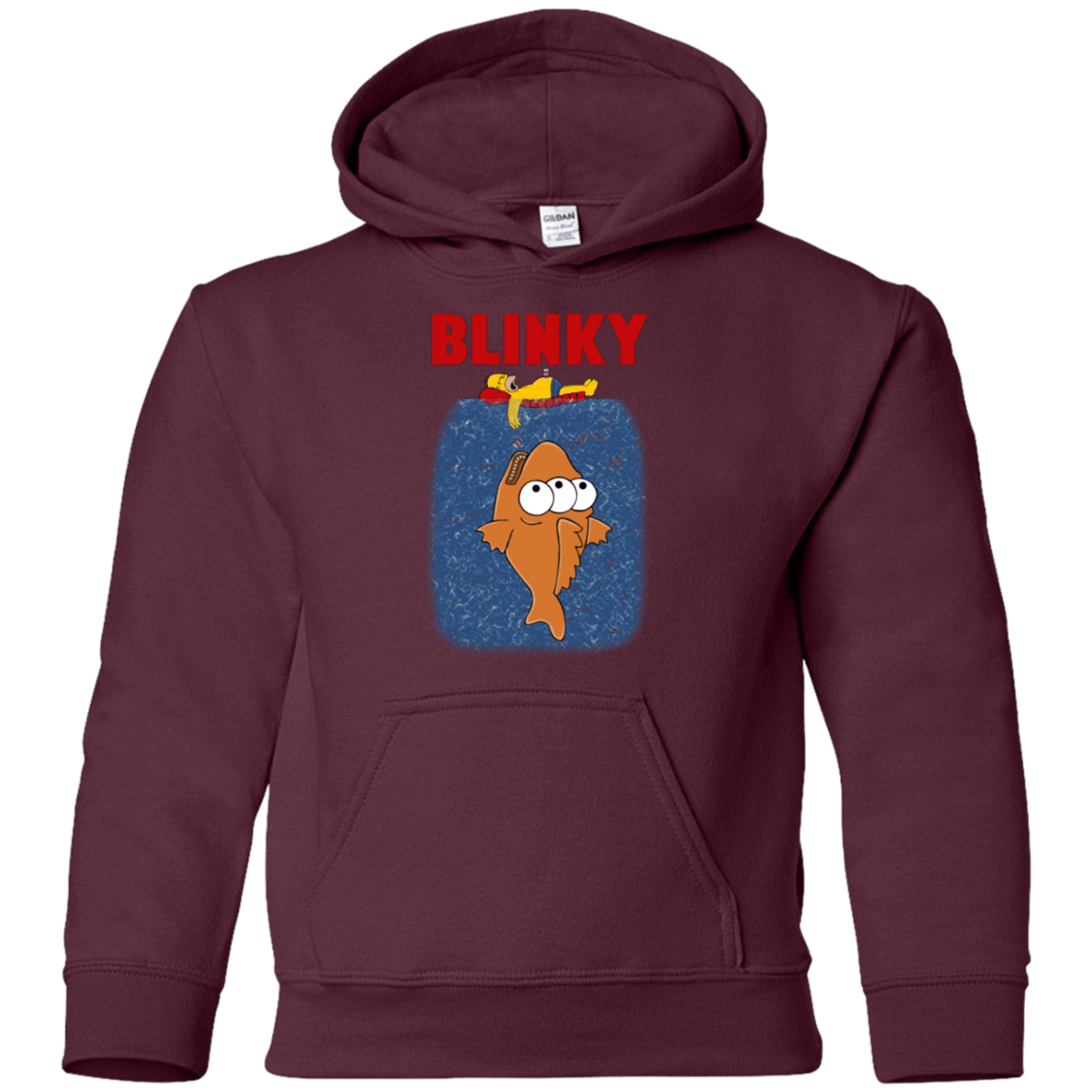 Blinky Jaws Youth Hoodie