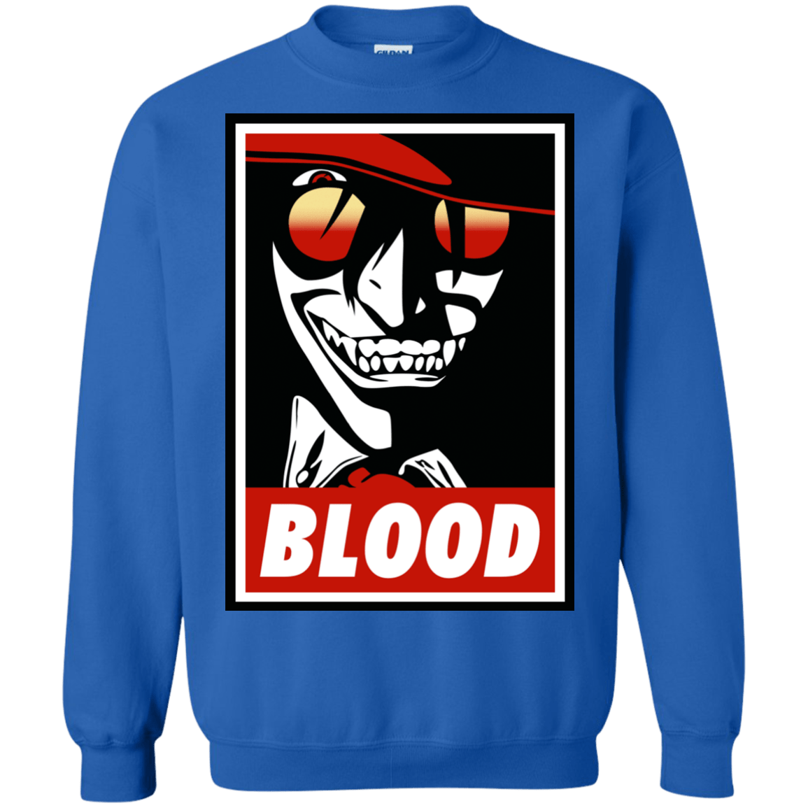 Sweatshirts Royal / Small Blood Crewneck Sweatshirt
